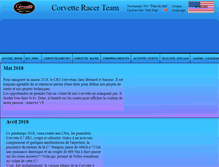 Tablet Screenshot of corvetteracerteam.com